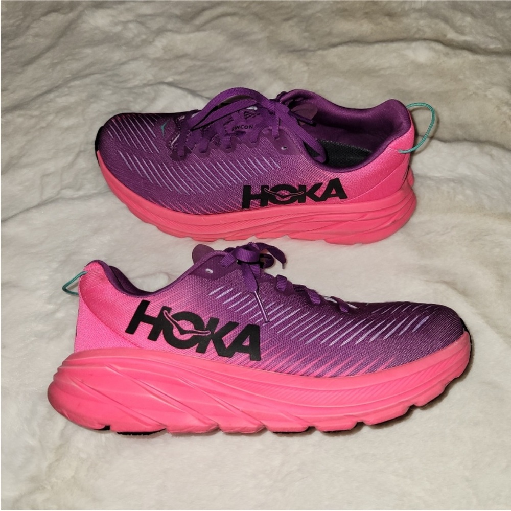 HOKA Rincon 3 Running Shoe Women's Pink Purple